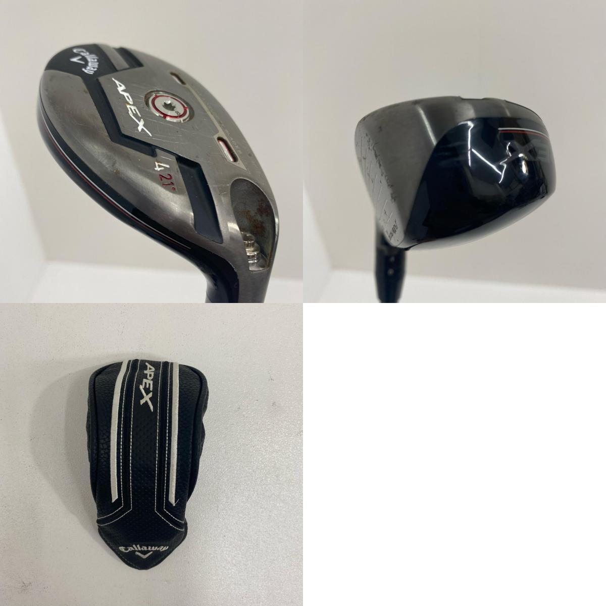 【ゴルフ用品】 Callaway | キャロウェイ CALLAWAY ユーティリティ APEX(2021)4U 21° シャフト:Diamana フレックス:SR ヘッドカバー付属、約40インチ【加古川店】