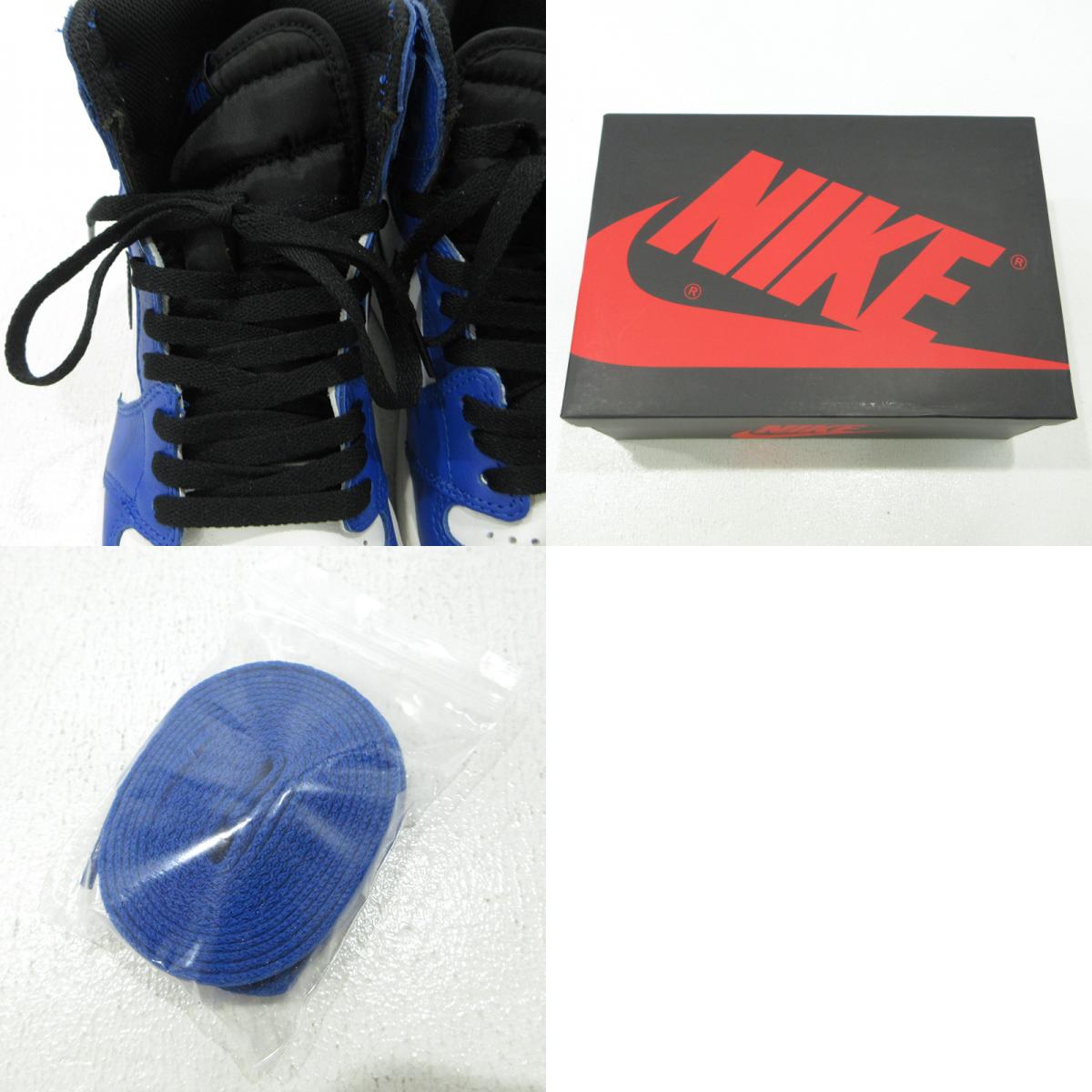 NIKE | ナイキ AIR JORDAN 1 RETRO HIGH OG エアジョーダン 1 レトロ ハイ オリジナル スニーカー 555088-403 ブルー 26.5cm【三重本店】