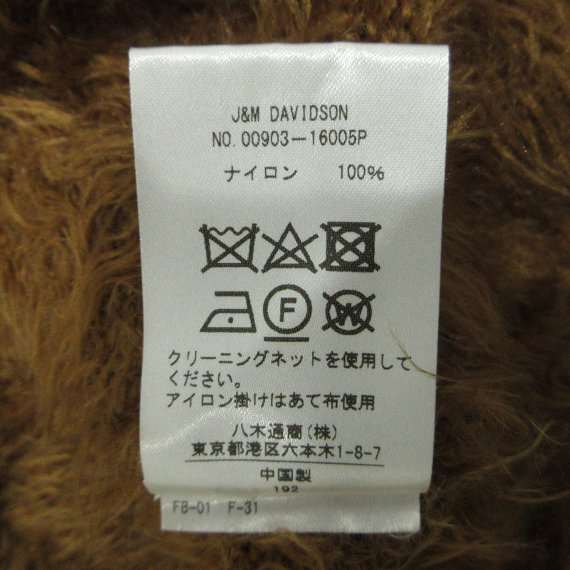 J&M Davidson | ジェイアンドエムデヴィッドソン 長袖セーター ニット 00903-16005P ブラウン サイズ:XS【三重本店】
