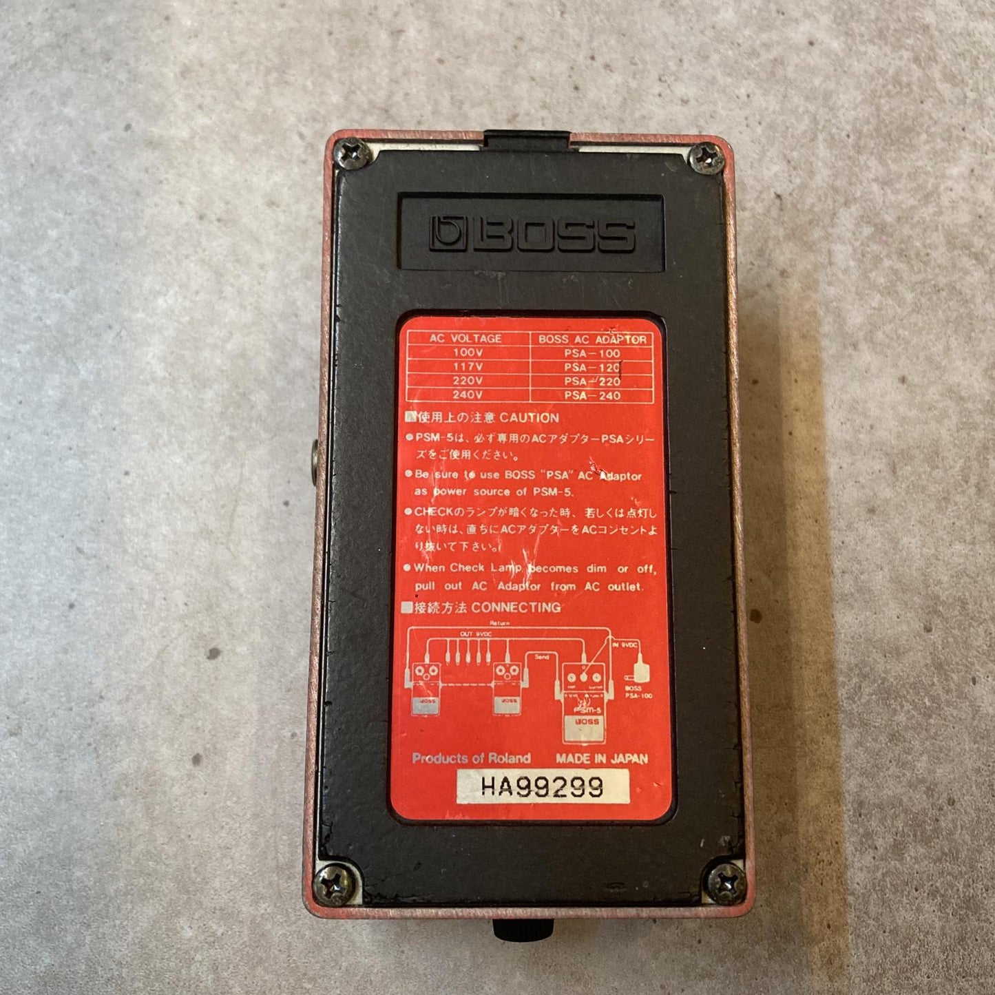 BOSS | ボス 楽器 PSM-5 Power Supply & Master Switch【三重本店】