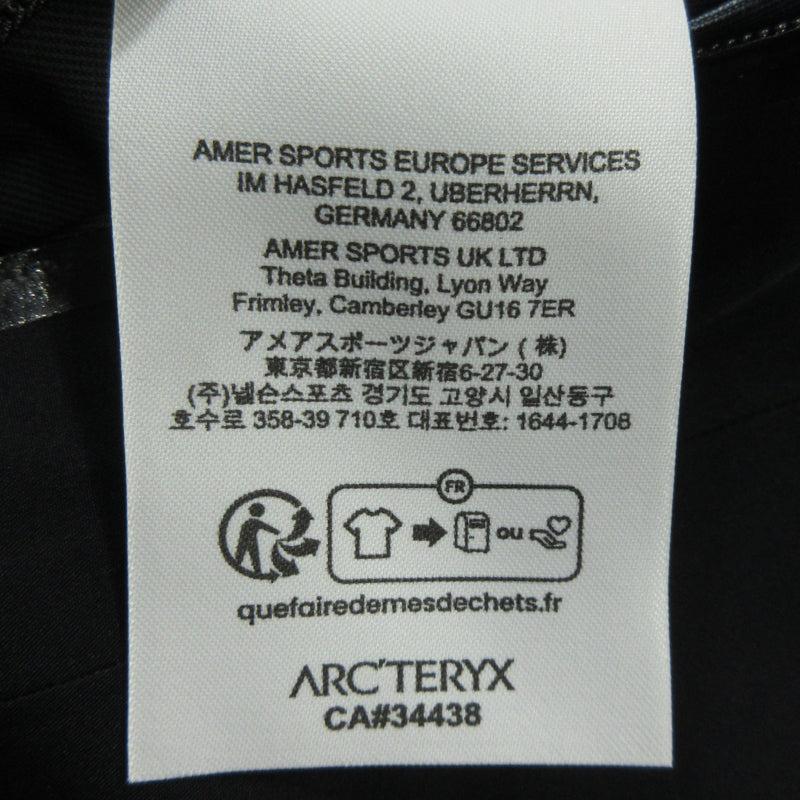 ARC'TERYX | アークテリクス BETA LT JACKET マウンテンパーカー ブラック サイズ:L【三重本店】