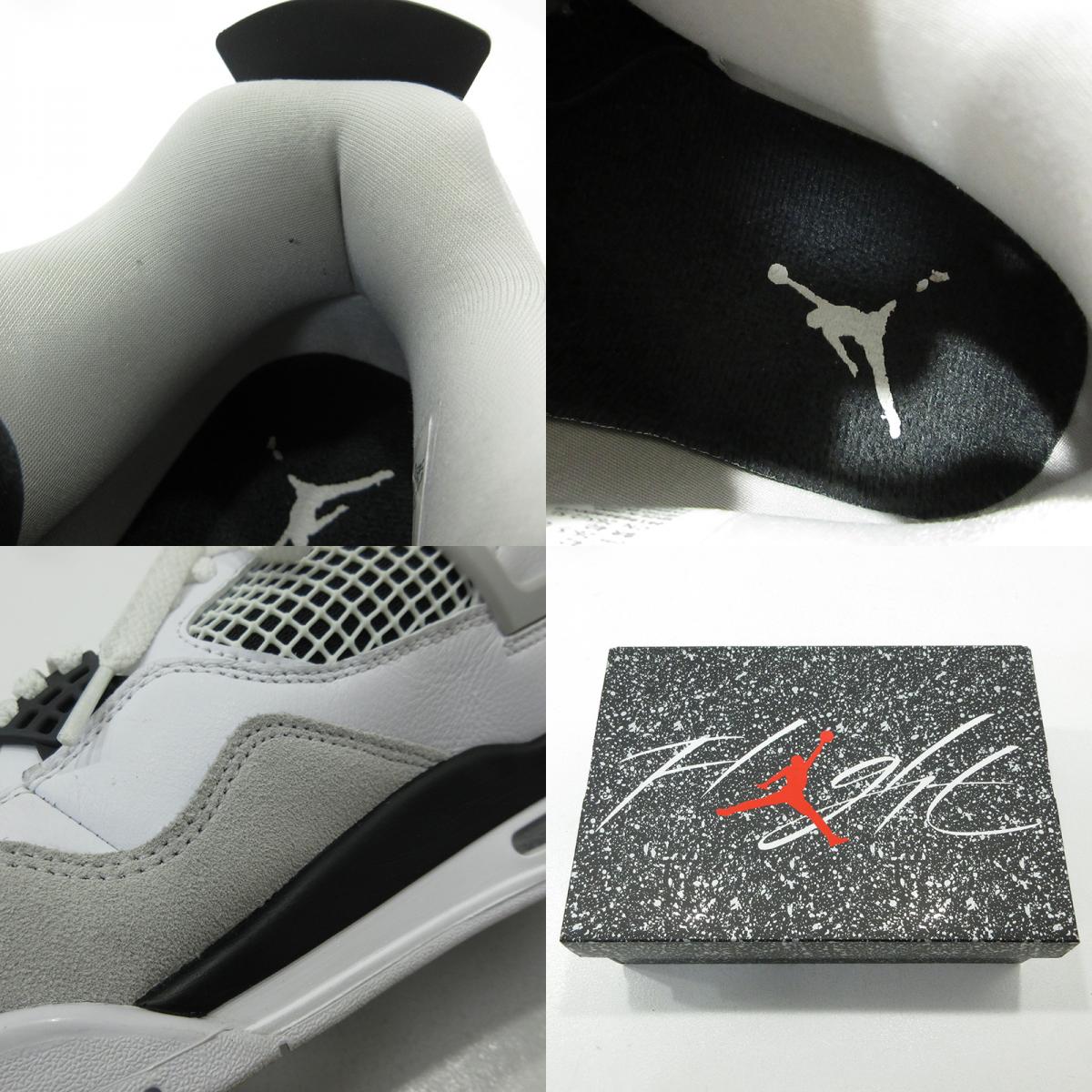 NIKE | ナイキ AIR JORDAN 4 RETRO エア ジョーダン 4 レトロ スニーカー DH6927-111 ホワイト 26.5cm【三重本店】
