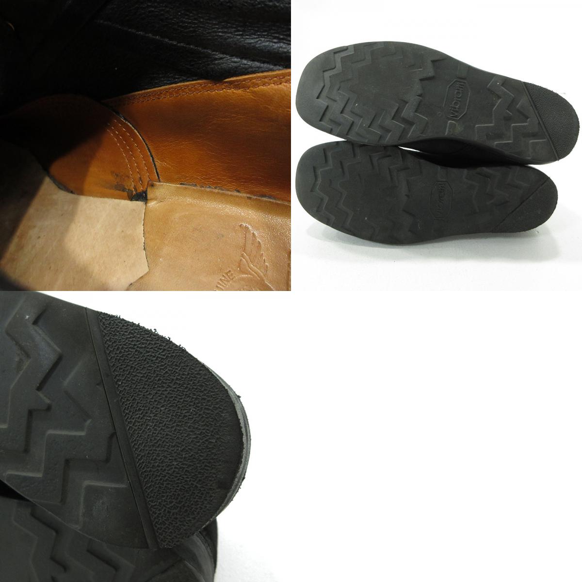THE FLAT HEAD | ザフラットヘッド KUDU SUEDE OXFORD BOOTS ブーツ fn-fb-101 ブラック【三重本店】