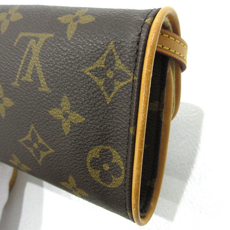 LOUIS VUITTON | ルイ・ヴィトン ポシェットツインPM ショルダーバッグ M51854 ブラウン【三重本店】