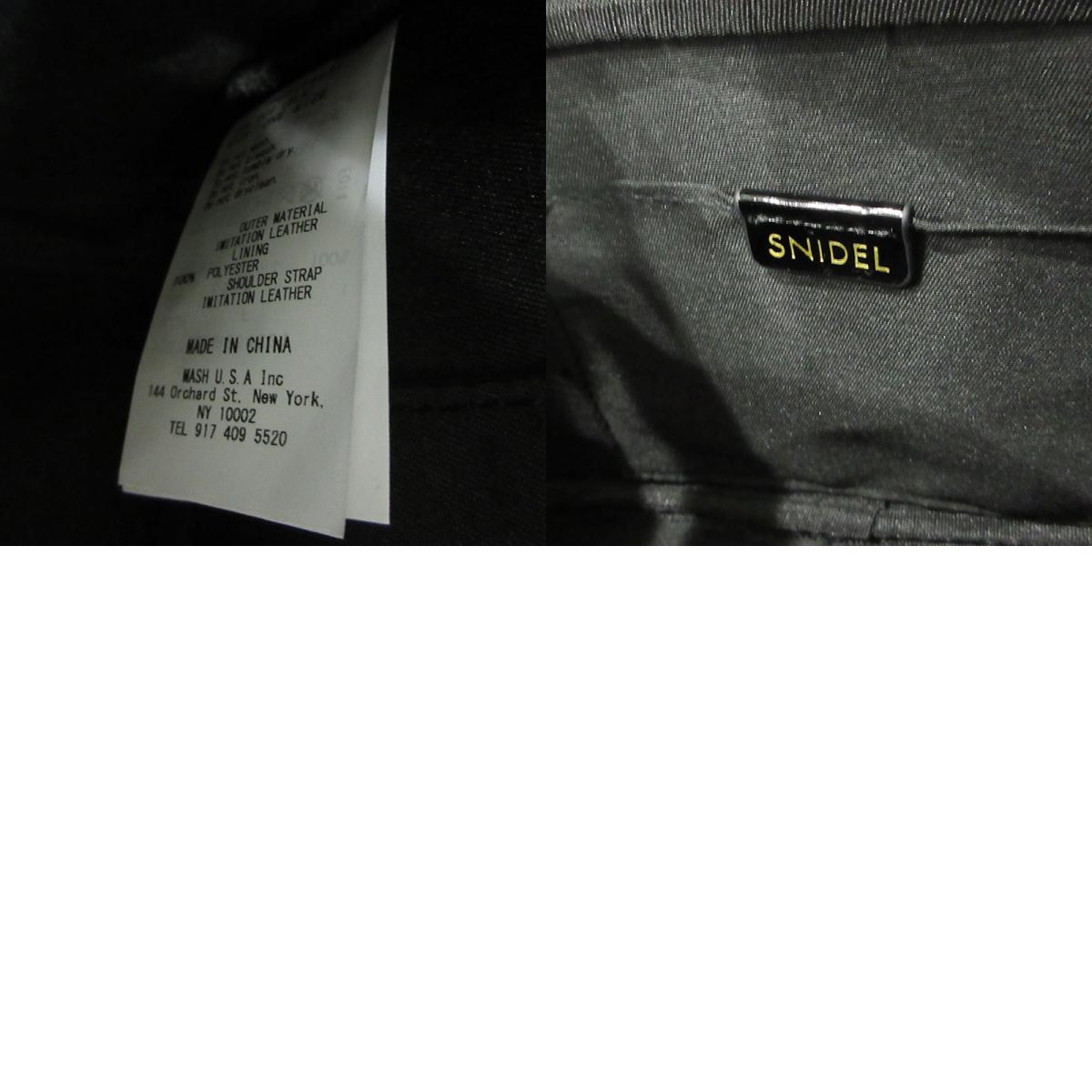 snidel | スナイデル ミニボストン ボストンバッグ SWGB254631 ブラック【三重本店】