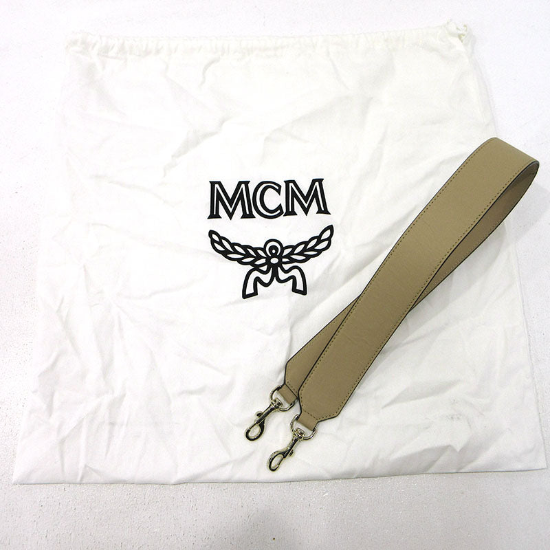 MCM | エム・シー・エム 2wayバッグ トートバッグ MWTCSBO03IG001 ベージュ【三重本店】