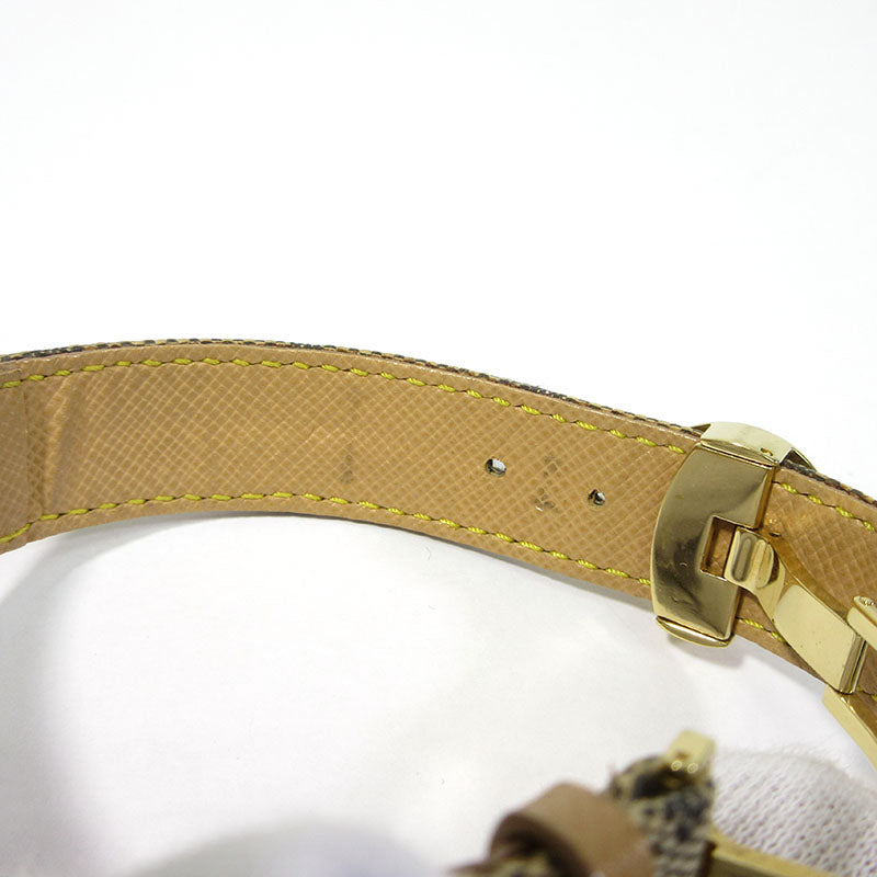 LOUIS VUITTON | ルイ・ヴィトン モノグラム ミニ グッドラック ブレスレット ブレスレット M64540 ベージュ系×ゴールドなど【三重本店】