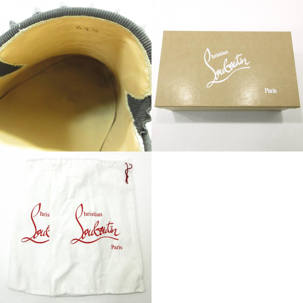 Christian Louboutin | クリスチャンルブタン ROLLER-BOAT ローラーボート スニーカー 1120387 ブラック【三重本店】