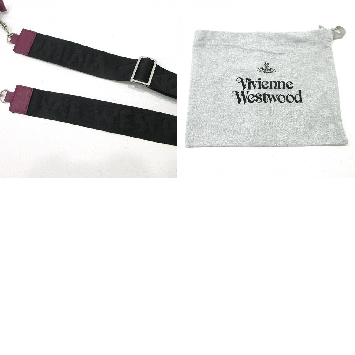 Vivienne Westwood | ヴィヴィアンウエストウッド SQUIRE SQUARE CROSSBODY ショルダーバッグ パープル【三重本店】