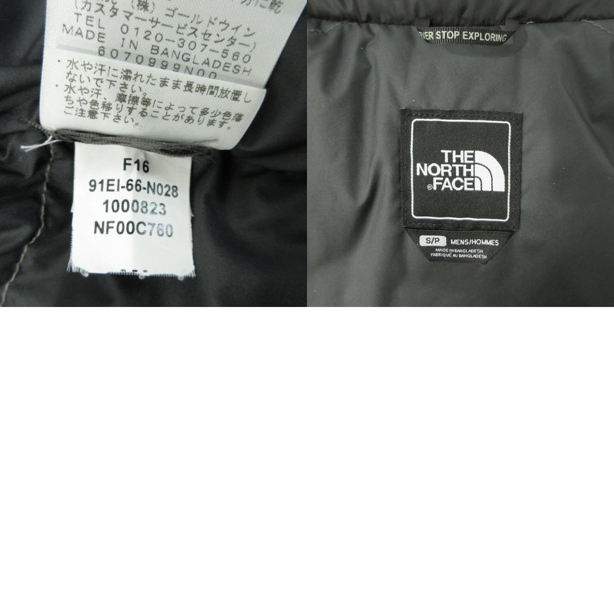 THE NORTH FACE | ザ・ノースフェイス ヌプシダウンベスト ダウンベスト ND51605Z グレー サイズ:S【三重本店】