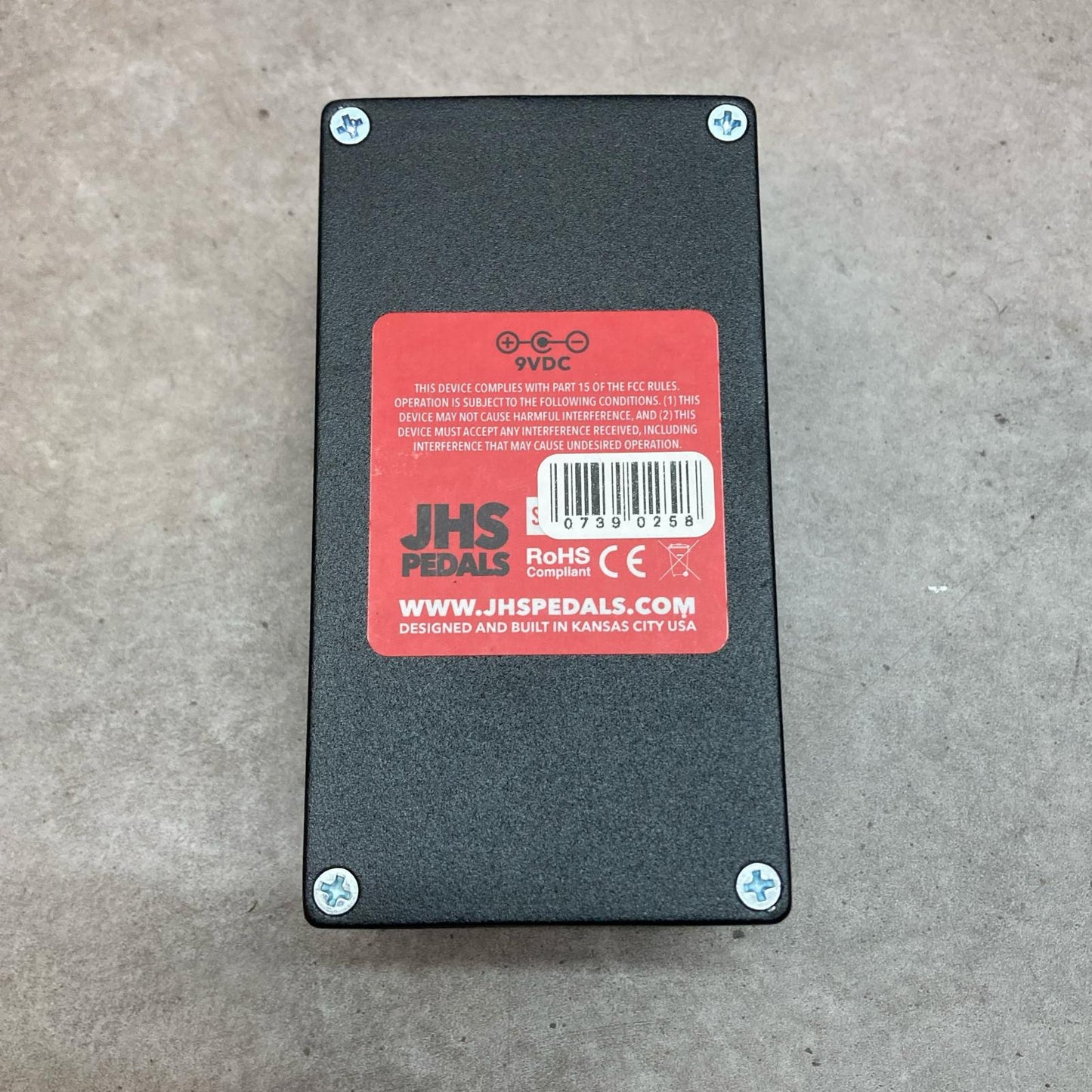 【新品】 JHS Pedals | ジェイエイチエスペダルス 楽器 PACKRAT BLACK【三重本店】