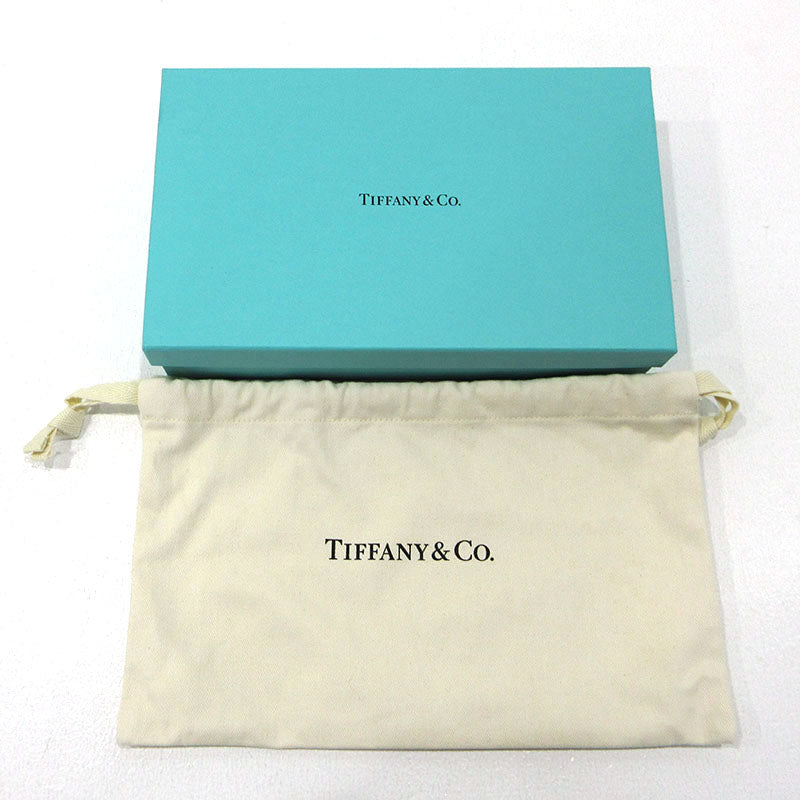 Tiffany&co | ティファニー フラップ コンチネンタルウォレット 二つ折り 長財布 ネイビー【三重本店】