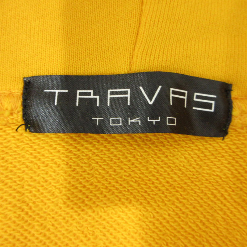 TRAVAS TOKYO | トラバストーキョー ピクセルクマプリント パーカー オレンジ【三重本店】