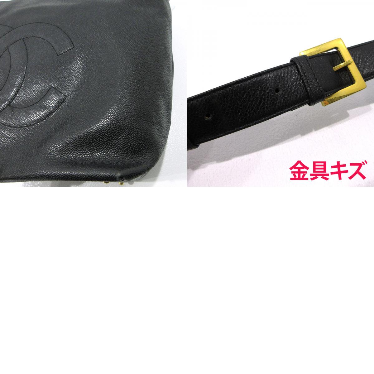 CHANEL | シャネル ココマーク ワンショルダー ショルダーバッグ ブラック【三重本店】