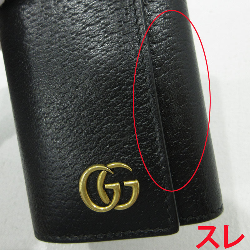 GUCCI | グッチ 6連 キーケース 435305 ブラック【三重本店】