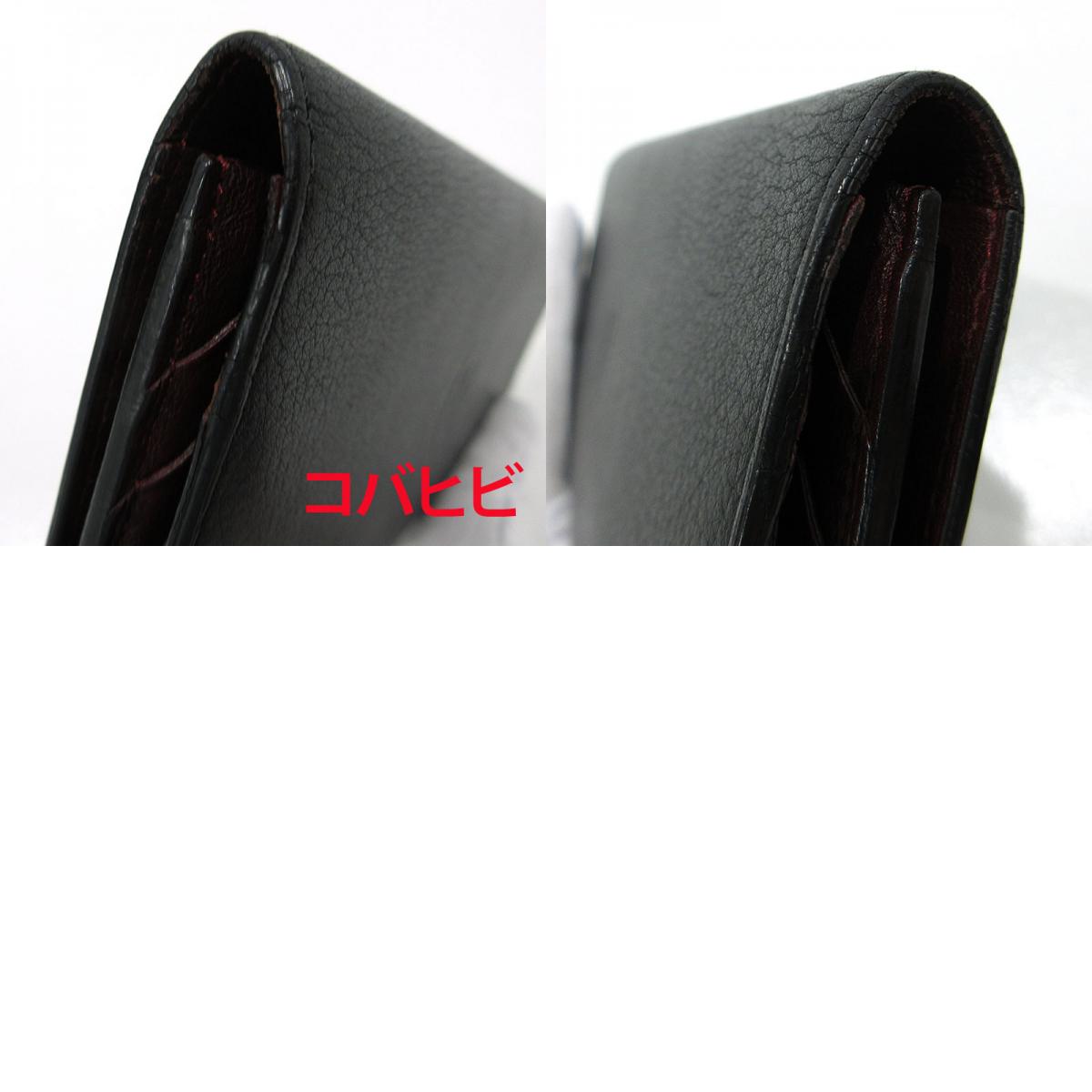 CARTIER | カルティエ 二つ折り財布 長財布 ブラック【三重本店】