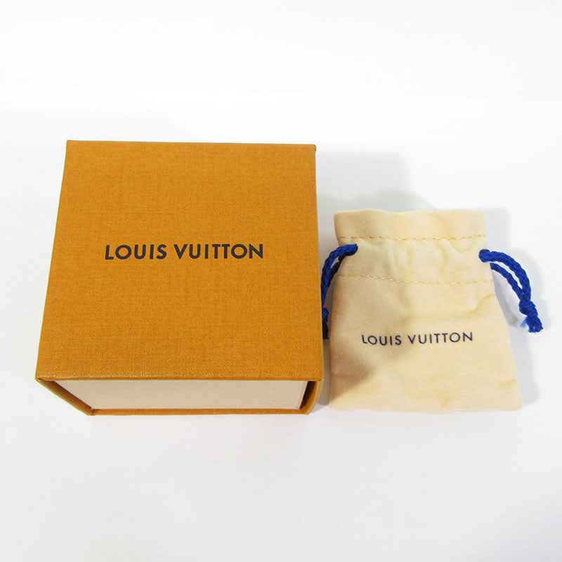LOUIS VUITTON | ルイ・ヴィトン ピアス・LV フラワー ピアス M02713 シルバー×ブラック【三重本店】