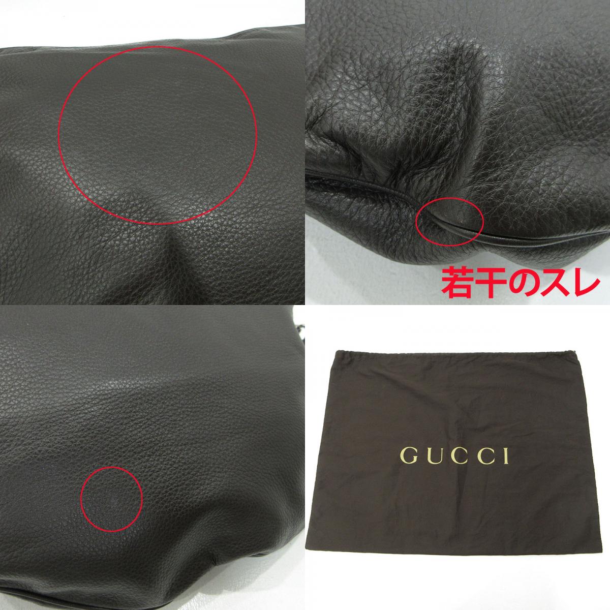 GUCCI | グッチ ショルダーバッグ 243308 ダークブラウン【三重本店】