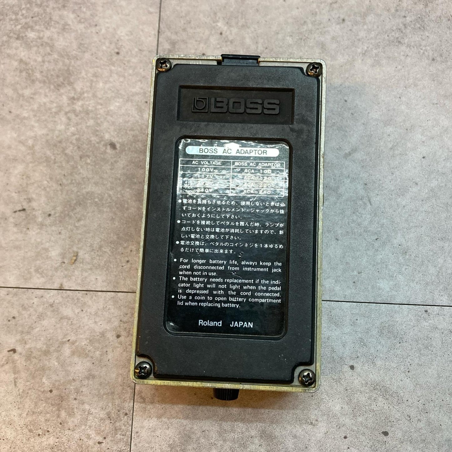 BOSS | ボス 楽器 OD-1 Over Drive 黒ネジ JRC4558【三重本店】