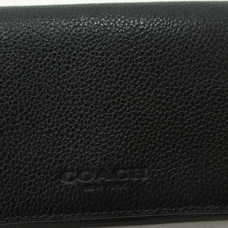 COACH | コーチ トライフォールド コインウォレット 三つ折り財布 CAK12 ブラック【三重本店】