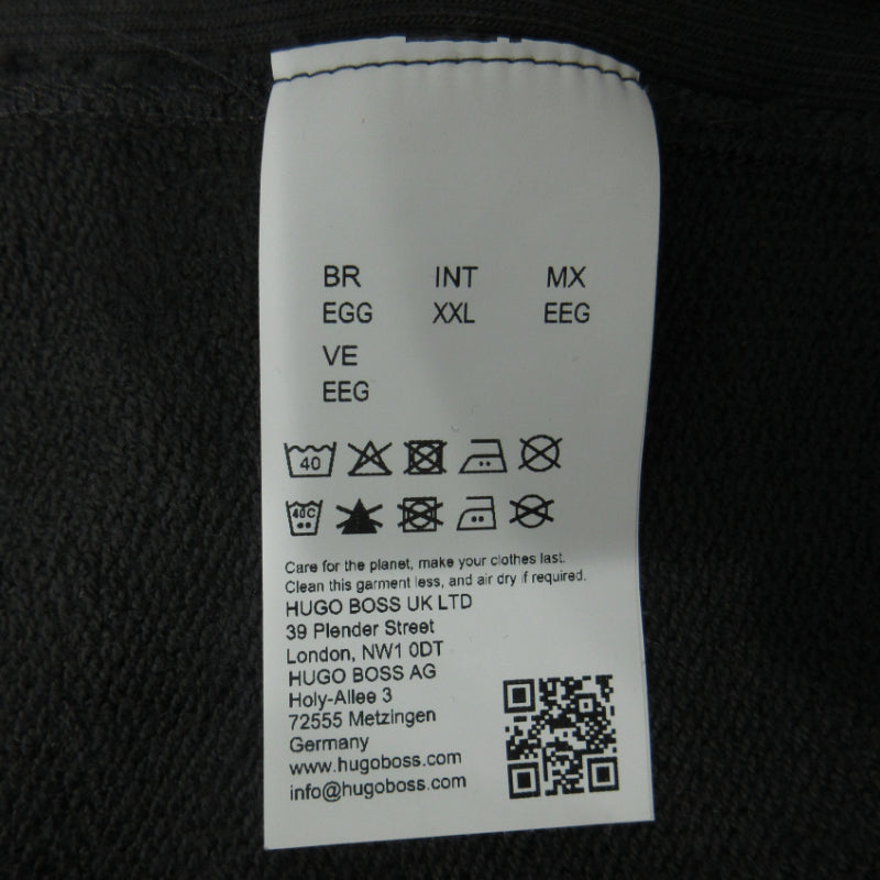 HUGO BOSS | ヒューゴボス bb patch sweatshirt スウェット グレー サイズ:XXL【三重本店】