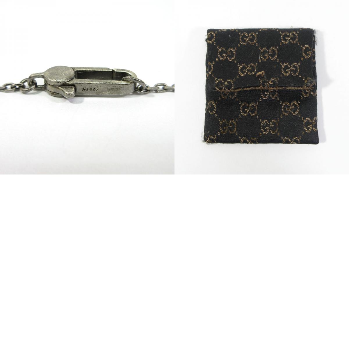 GUCCI | グッチ カットアウトG クロス ネックレス ネックレス 228363 ブラック系【三重本店】
