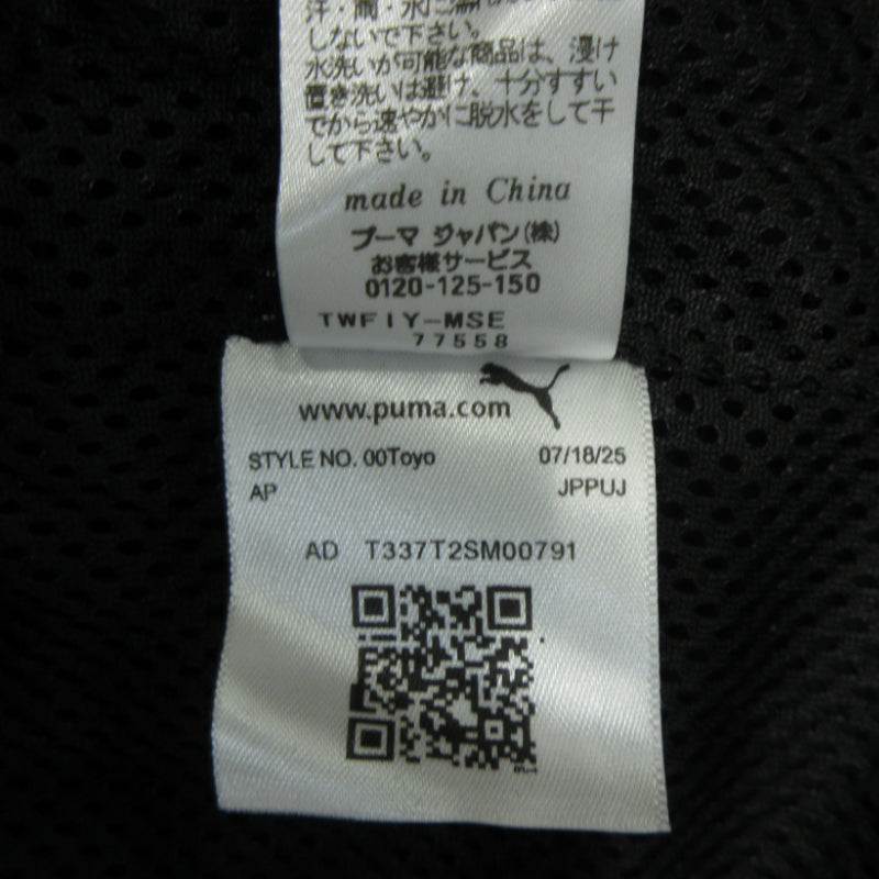 PUMA | プーマ renoma golf ゴルフジャケット ナイロンジャケット 638368 ブラック サイズ:M【三重本店】