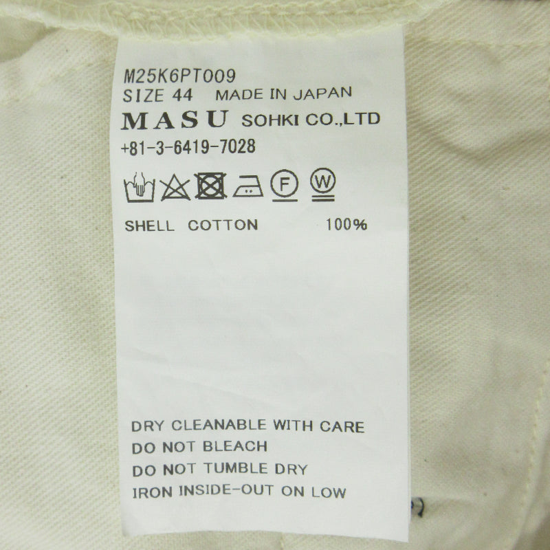 ×VERDY パンツ M25K6PT009 ホワイト サイズ:44【三重本店】