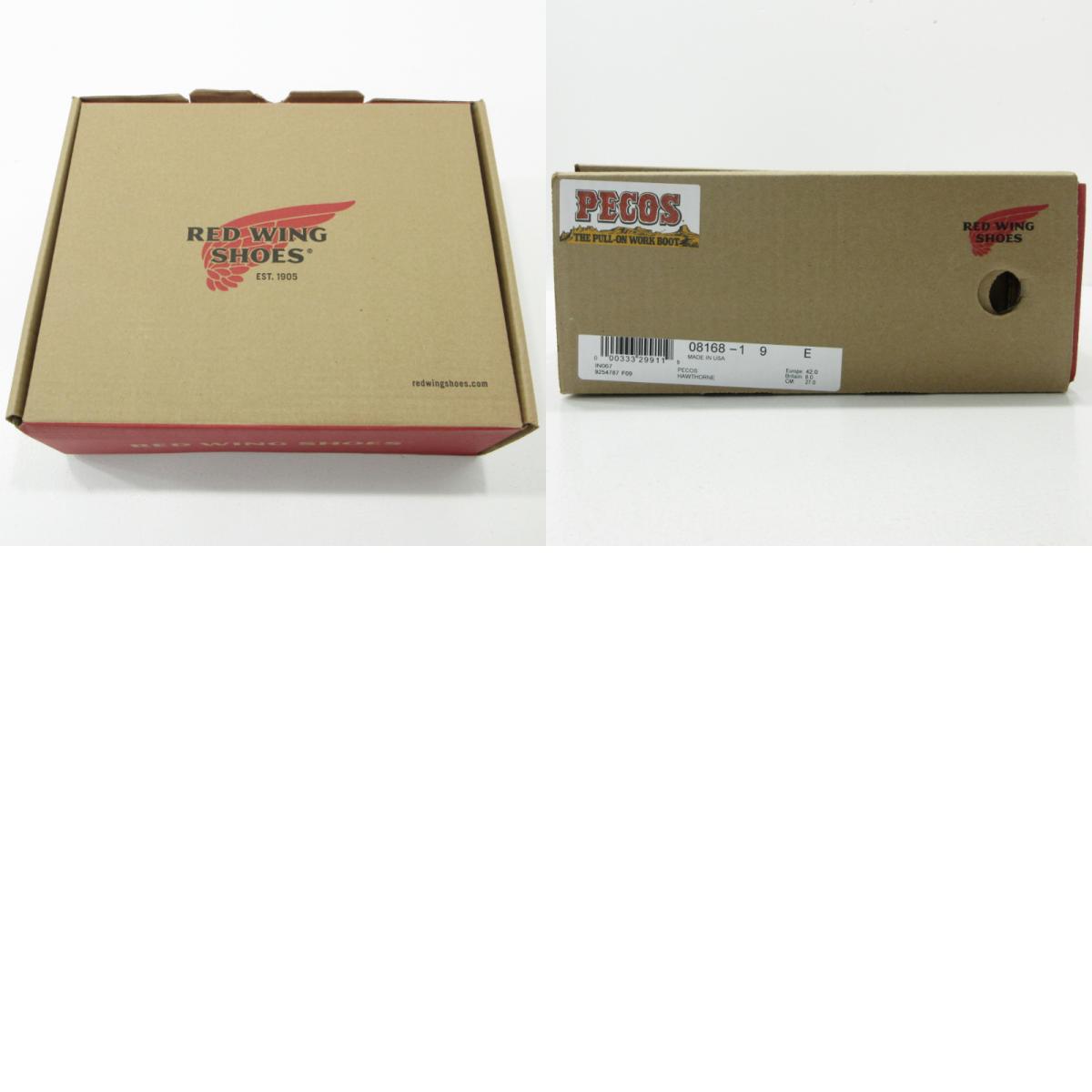 RED WING | レッドウィング PECOS ペコス ブーツ 6168 ベージュ 27cm【三重本店】