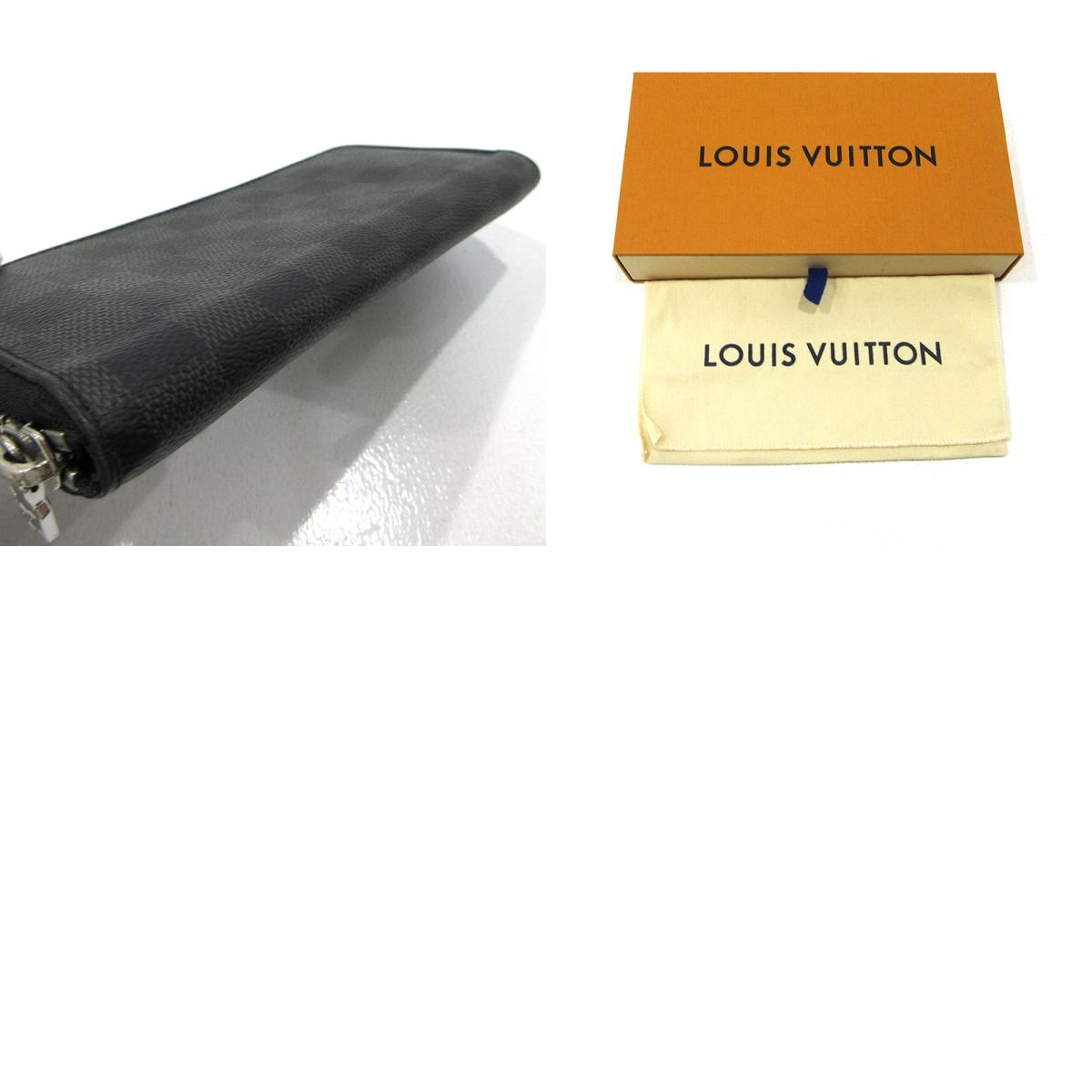 LOUIS VUITTON | ルイ・ヴィトン ジッピーウォレットホリゾンタル ラウンドファスナー 長財布 N00056 ブラック【三重本店】