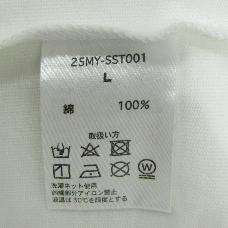 FGMN DRAGON EMBROIDERY SHORT SLEEVE T-SHIRT 半袖Tシャツ 25MY-SST001 ホワイト サイズ:L【三重本店】