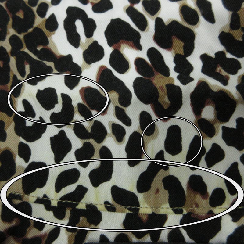 MINEDENIM | マインデニム LEOPARD S/S OPEN COLLAR SH 半袖シャツ 2206-5001-67-022 マルチカラー サイズ:2【三重本店】