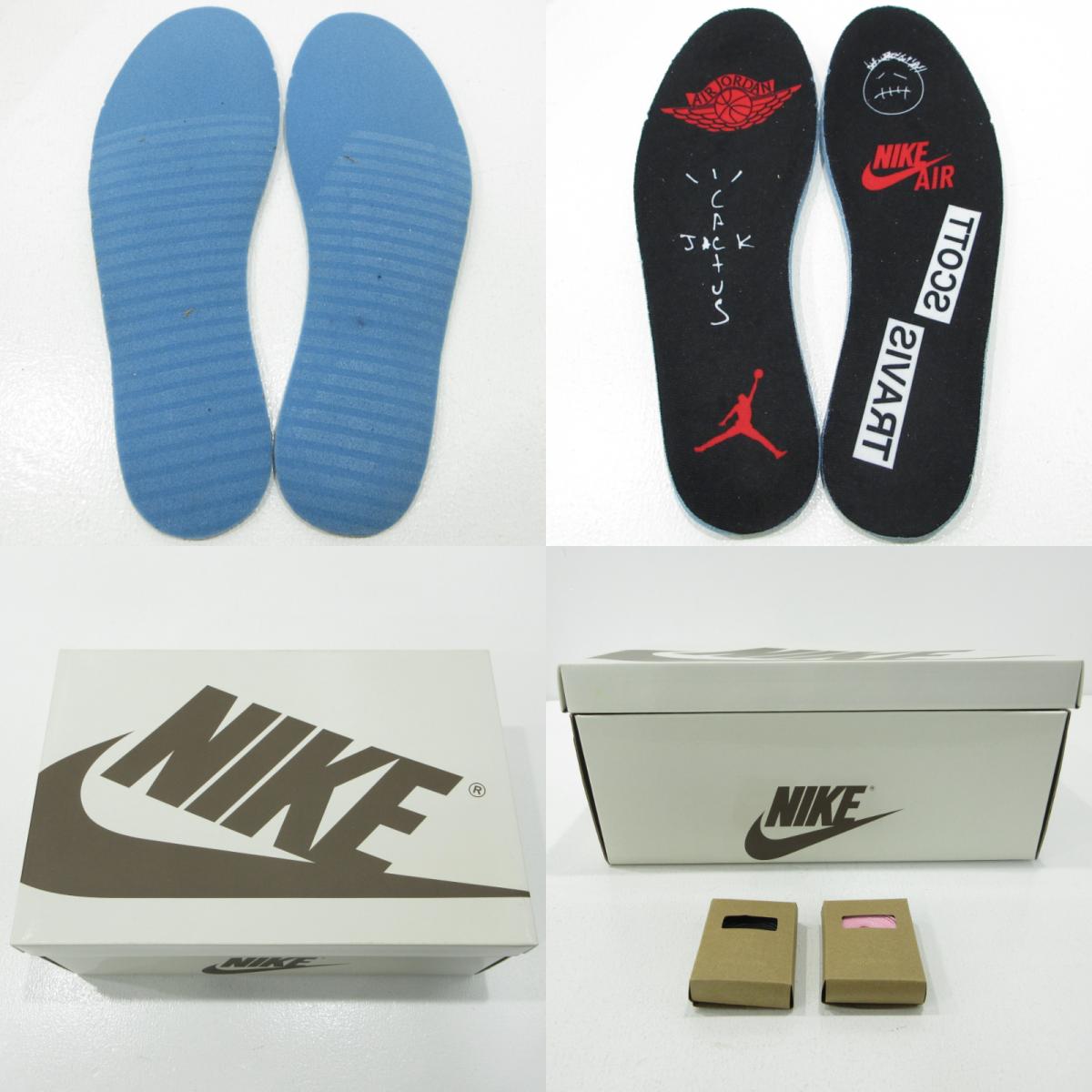NIKE | ナイキ Air Jordan 1 Low OG SP ×Travis Scott スニーカー DM7866-200 オリーブ 28cm【三重本店】