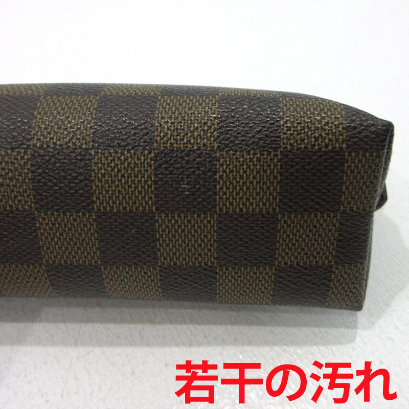 LOUIS VUITTON | ルイ・ヴィトン ポシェットコスメティック ポーチ N47516 ブラウン【三重本店】