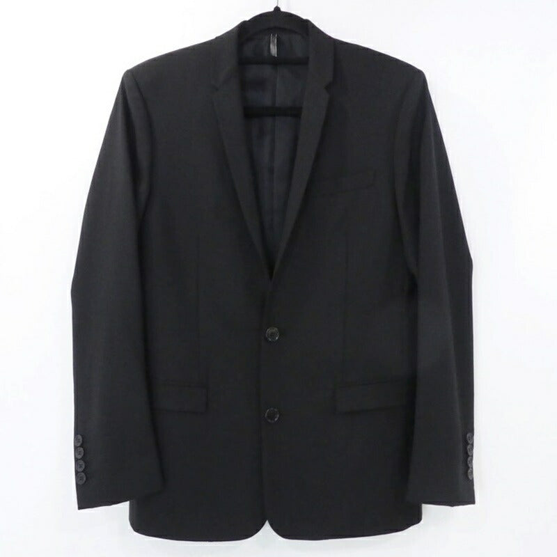 【中古】DIOR HOMME | ディオール・オム テーラードジャケット ブラック サイズ:44