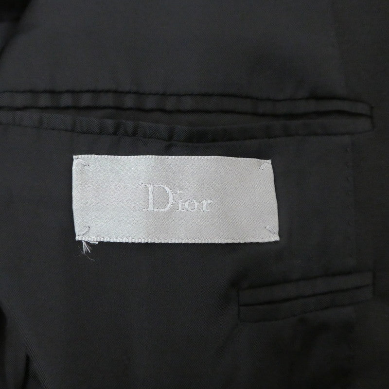 【中古】DIOR HOMME | ディオール・オム テーラードジャケット ブラック サイズ:44