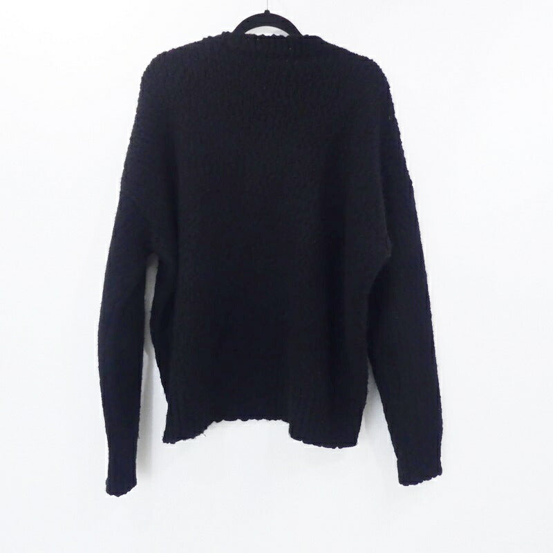 【中古】AMIRI | アミリ Lovers Oversized Wool Sweater セーター 73A-1395 ブラック サイズ:S