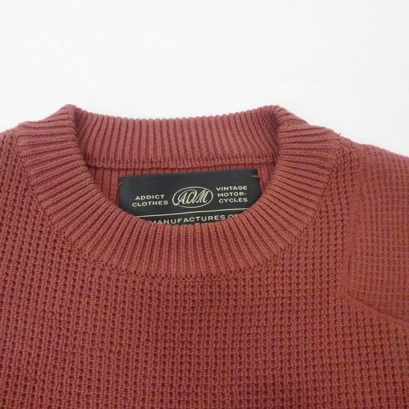 【中古】ADDICT CLOTHES | アディクトクローズ COTTON WAFFLE KNIT セーター サイズ:40