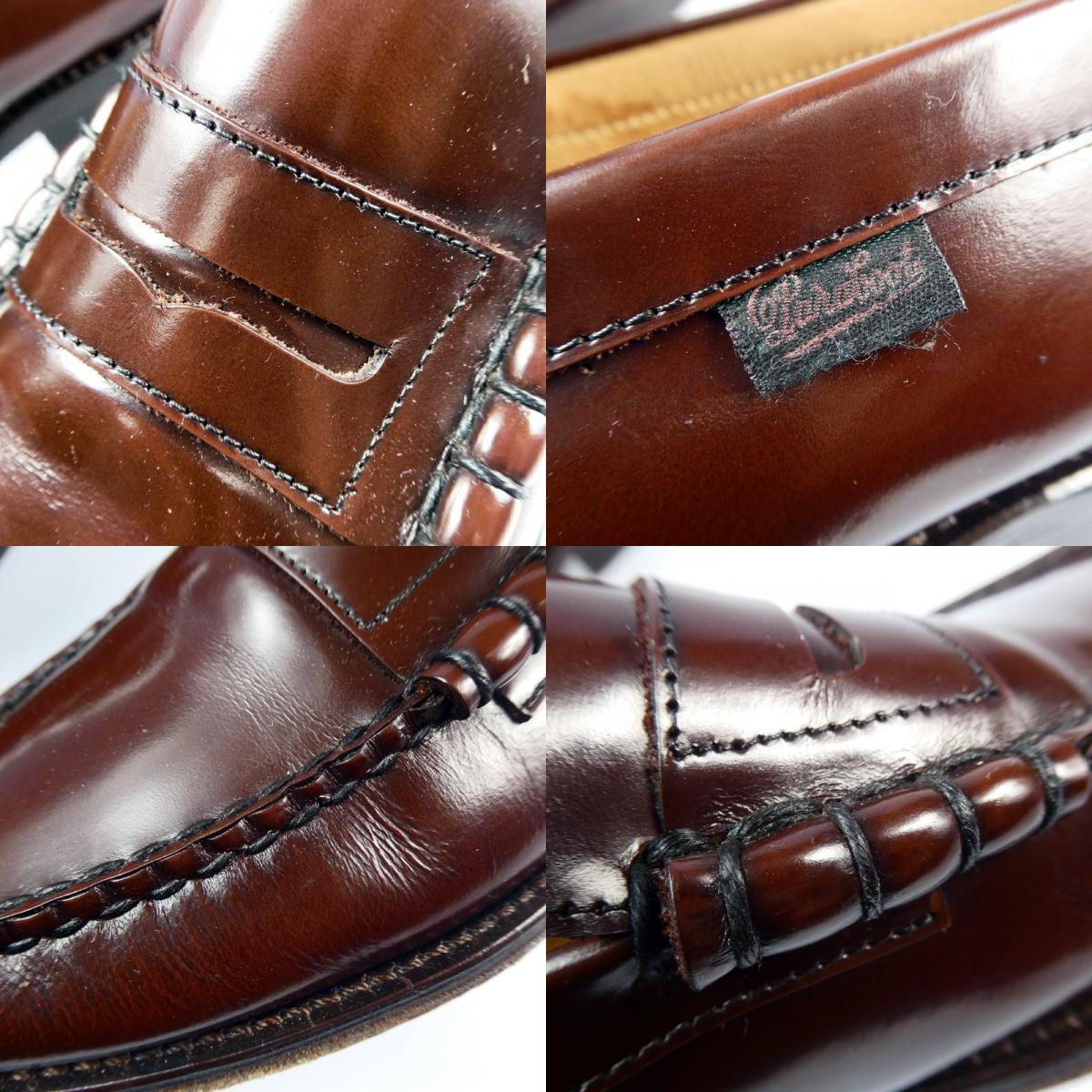 【中古】Paraboot | パラブーツ Reims ローファー 27.5cm ブラウン