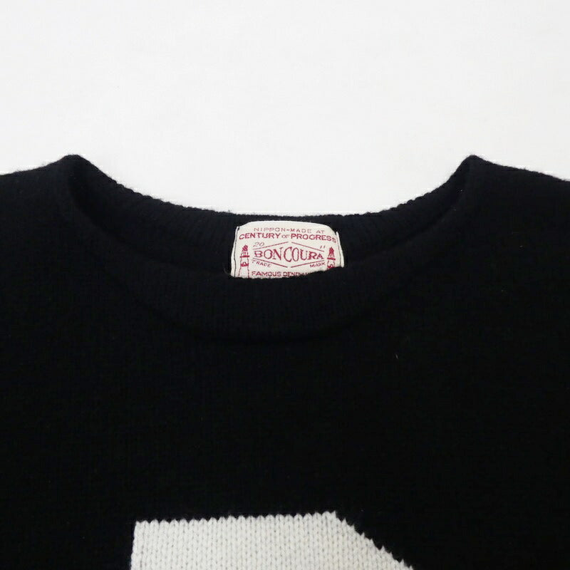 【中古】BONCOURA | ボンクラ B-sweater ニット ブラック サイズ:36