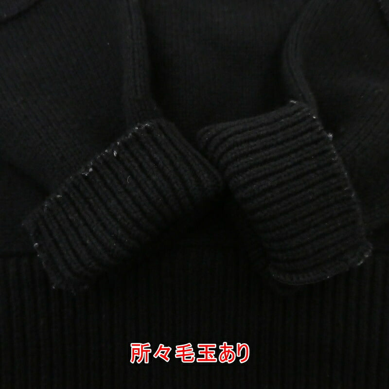 【中古】BONCOURA | ボンクラ B-sweater ニット ブラック サイズ:36