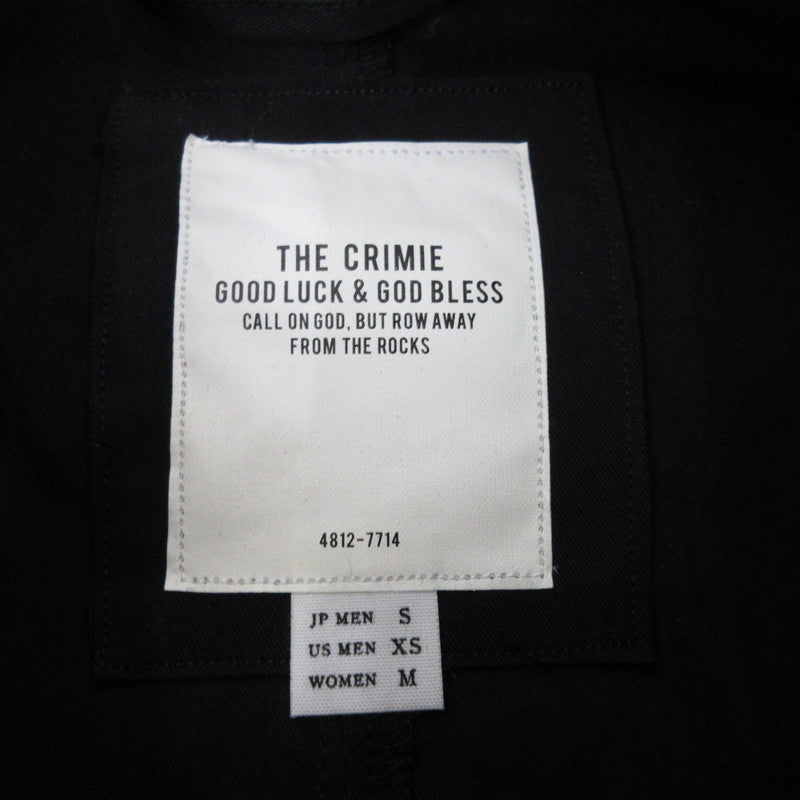 【中古】CRIMIE | クライミー ミリタリージャケット ブラック