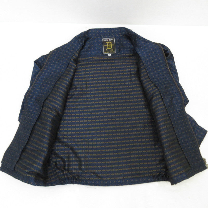 【中古】DRESS HIPPY | ドレスヒッピー MILES JACKET スイングトップ ネイビー