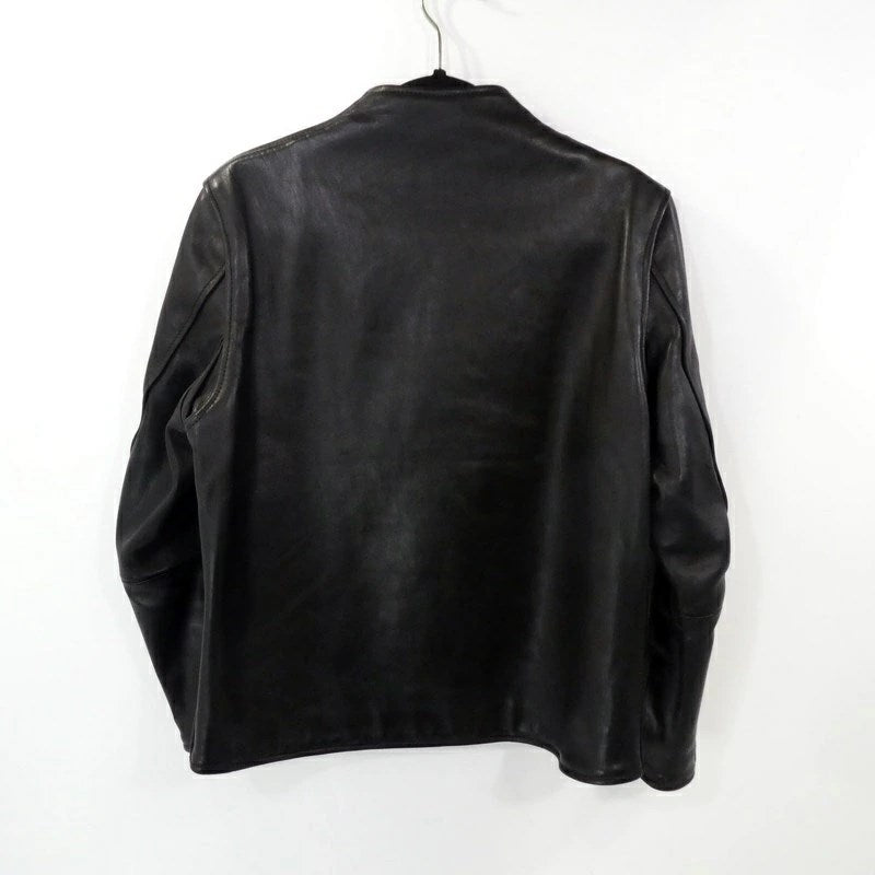 【中古】BRU NA BOINNE | ブルーナボイン アランジャケット レザー 5080 ブラック サイズ:1