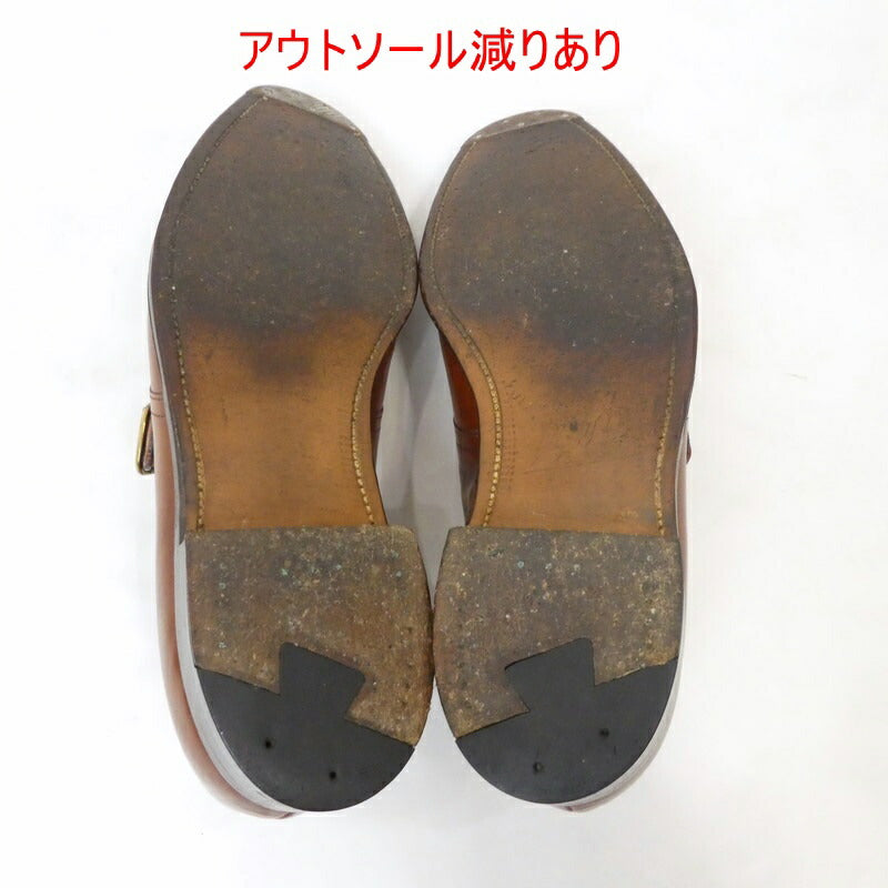 【中古】ALDEN | オールデン MONK STRAP その他靴 1576 ブラウン 28cm
