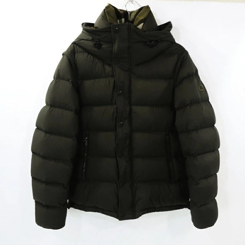【中古】BURBERRY | バーバリー ダウンジャケット 国内正規品 カーキ