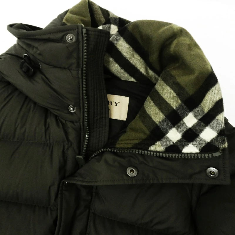 【中古】BURBERRY | バーバリー ダウンジャケット 国内正規品 カーキ