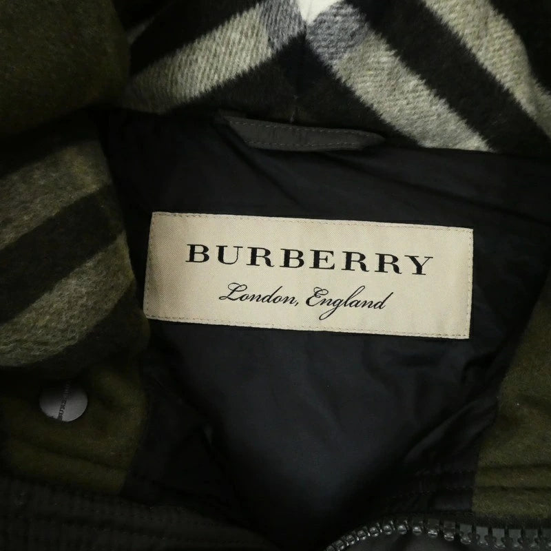 【中古】BURBERRY | バーバリー ダウンジャケット 国内正規品 カーキ