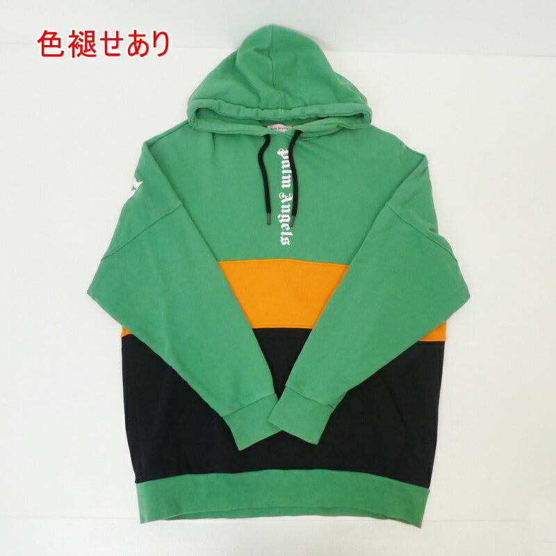 【中古】Palm Angels | パームエンジェルス Oversized Colour Block Hoodie パーカー PMBB038S19441001 年式:2019S/S サイズ:M