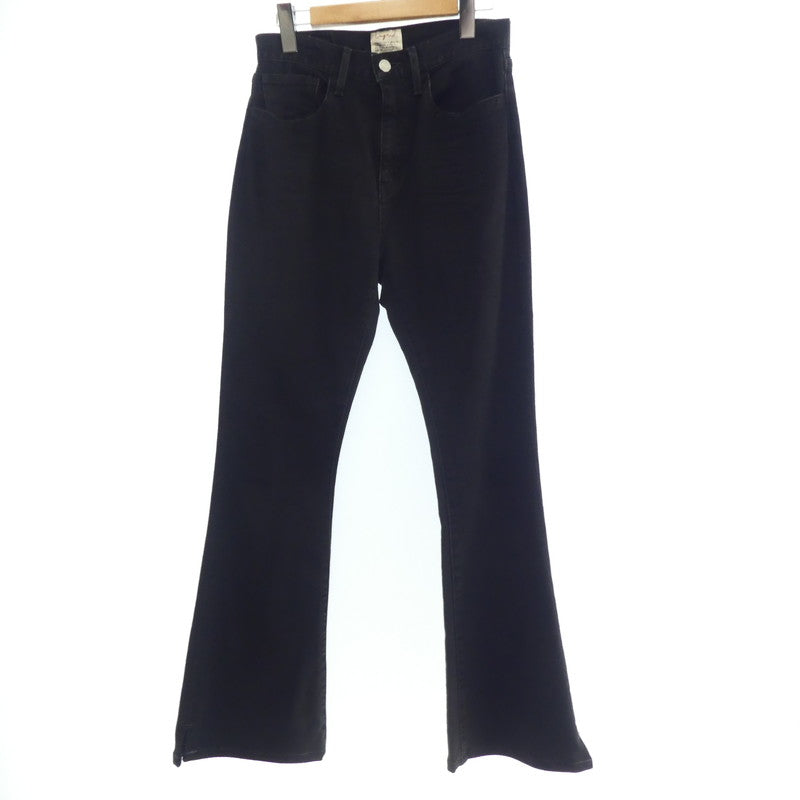 【中古】Ungrid | アングリッド ストレッチフレアデニム デニムパンツ 112042480401 2020年モデル ブラック